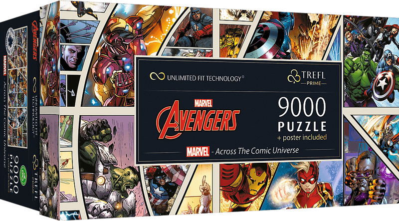 Puzzel - Marvel: Across the Comic Universe (9000 pcs)