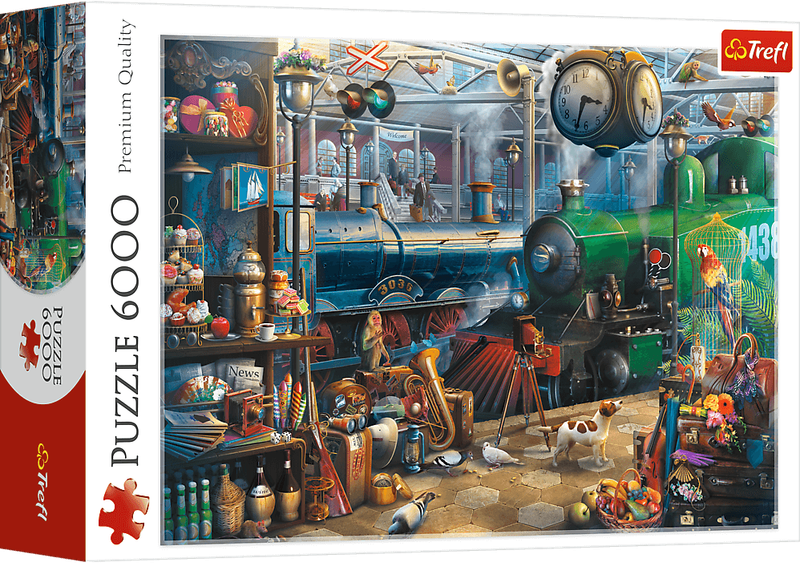 Puzzel - Train Station (6000 pcs)