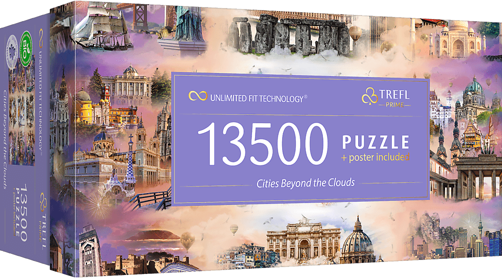Puzzel - Cities Beyond the Clouds (13500 pcs)