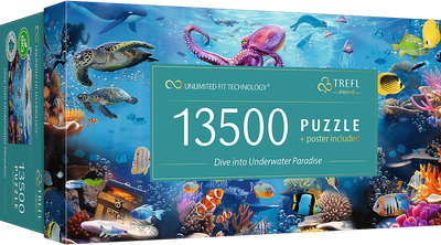 Puzzel - Dive into Underwater Paradise (13500 pcs)