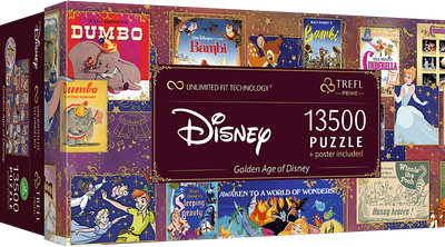 Puzzel - Golden Age of Disney (13500 pcs)