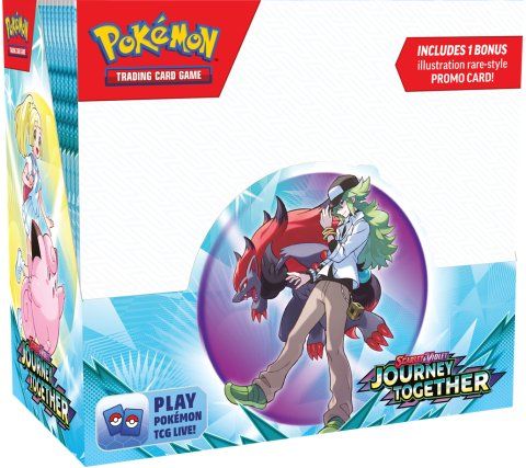 Pokémon - Journey Together Enhanced Booster Pack Display EN