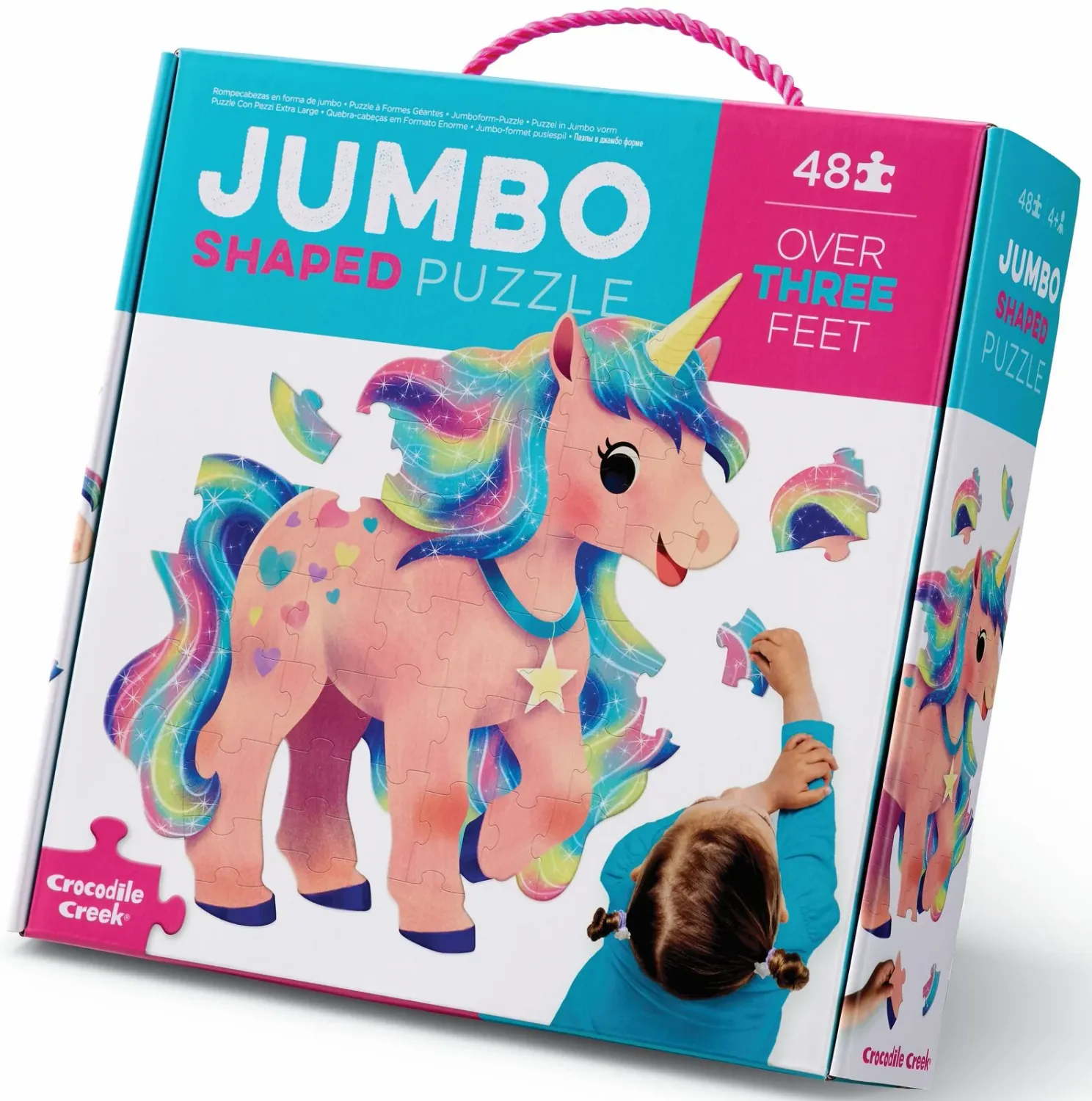 Jumbo puzzel - Eenhoorn (48 pcs)