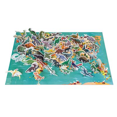 Educatieve puzzel - de Dinosaurussen (200 pcs)