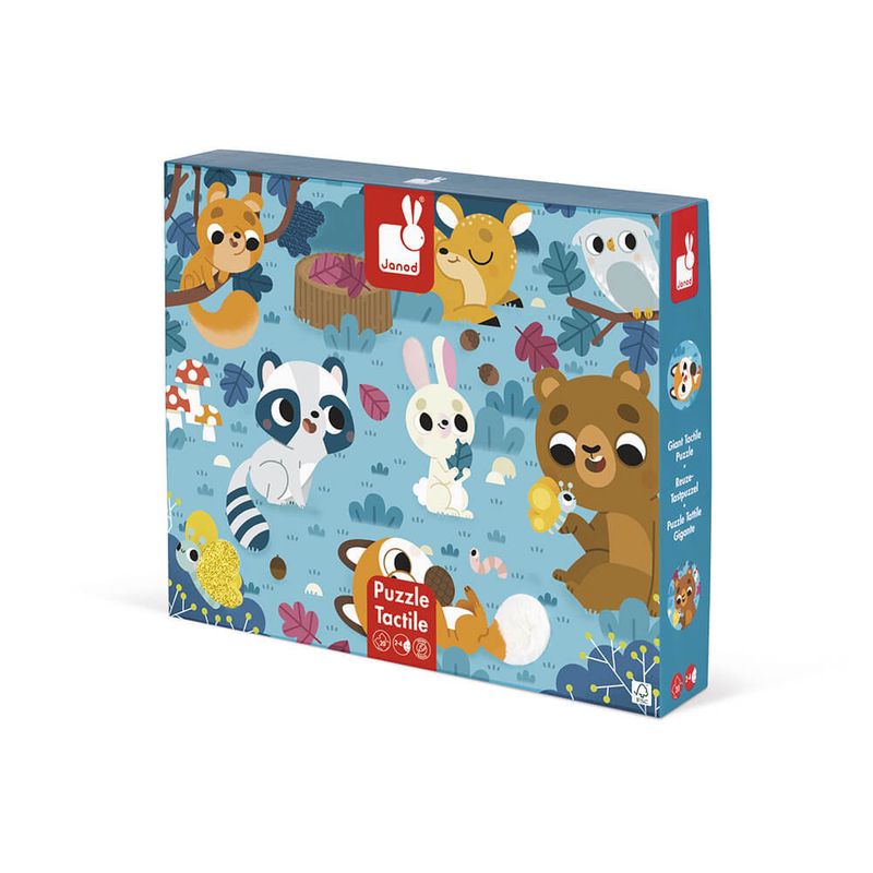 Voelpuzzel - Bosdieren (20 pcs)