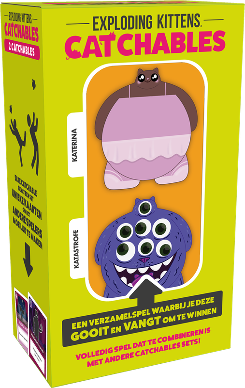 Exploding Kittens Catchables NL: Katastrofe & Katerina Exploding Kittens Catchables NL: Katastrofe & Katerina