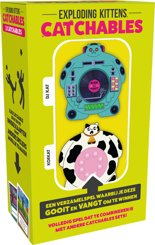 Exploding Kittens Catchables NL: DJ Kat & Koekat Exploding Kittens Catchables NL: DJ Kat & Koekat