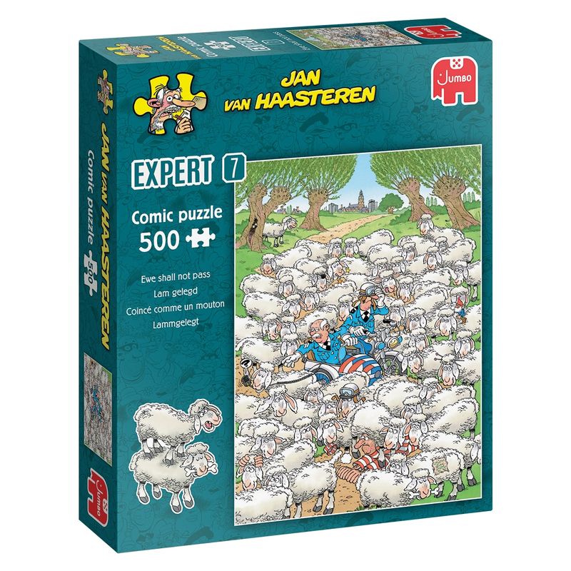 Puzzel - Jan van Haasteren Expert: Lam Gelegd (500 pcs)