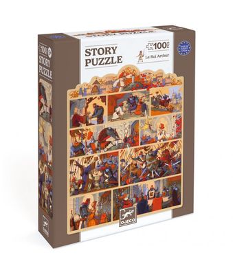 Story Puzzle - Koning Arthur (100pcs)