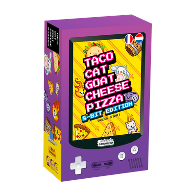 Taco Cat Goat Cheese Pizza: 8-bit NL/FR