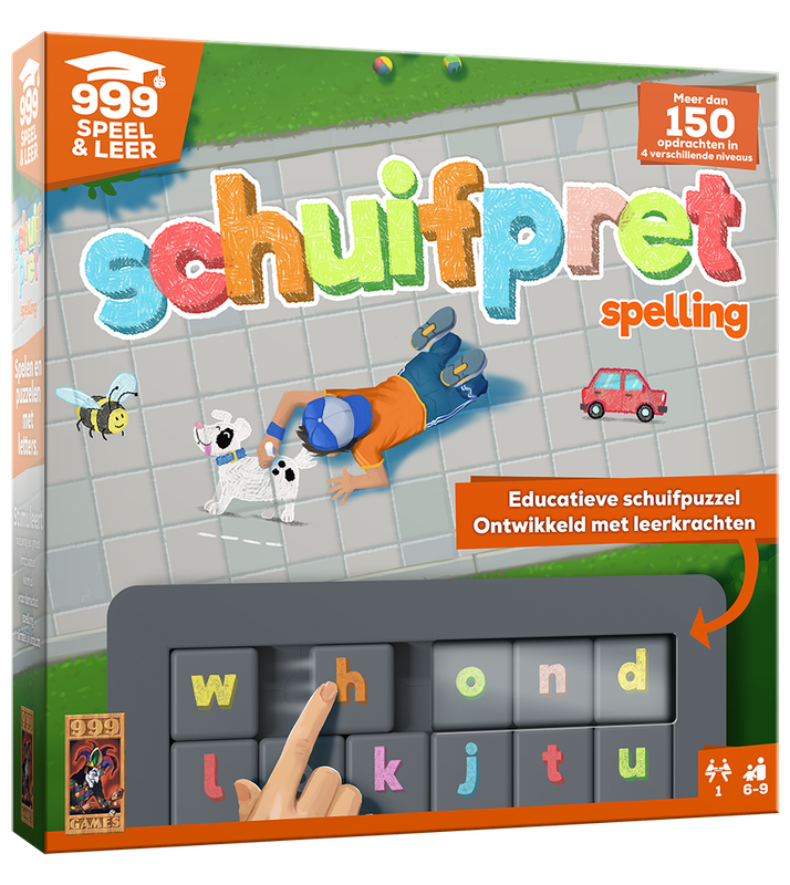 Schuifpret: Spelling