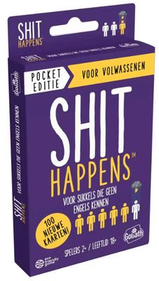 Shit Happens 18+ Pocket Editie (2de Editie)