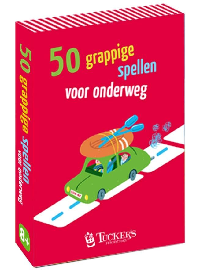 50 grappige spellen voor onderweg