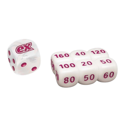 Pokémon - White Flare Dice Set