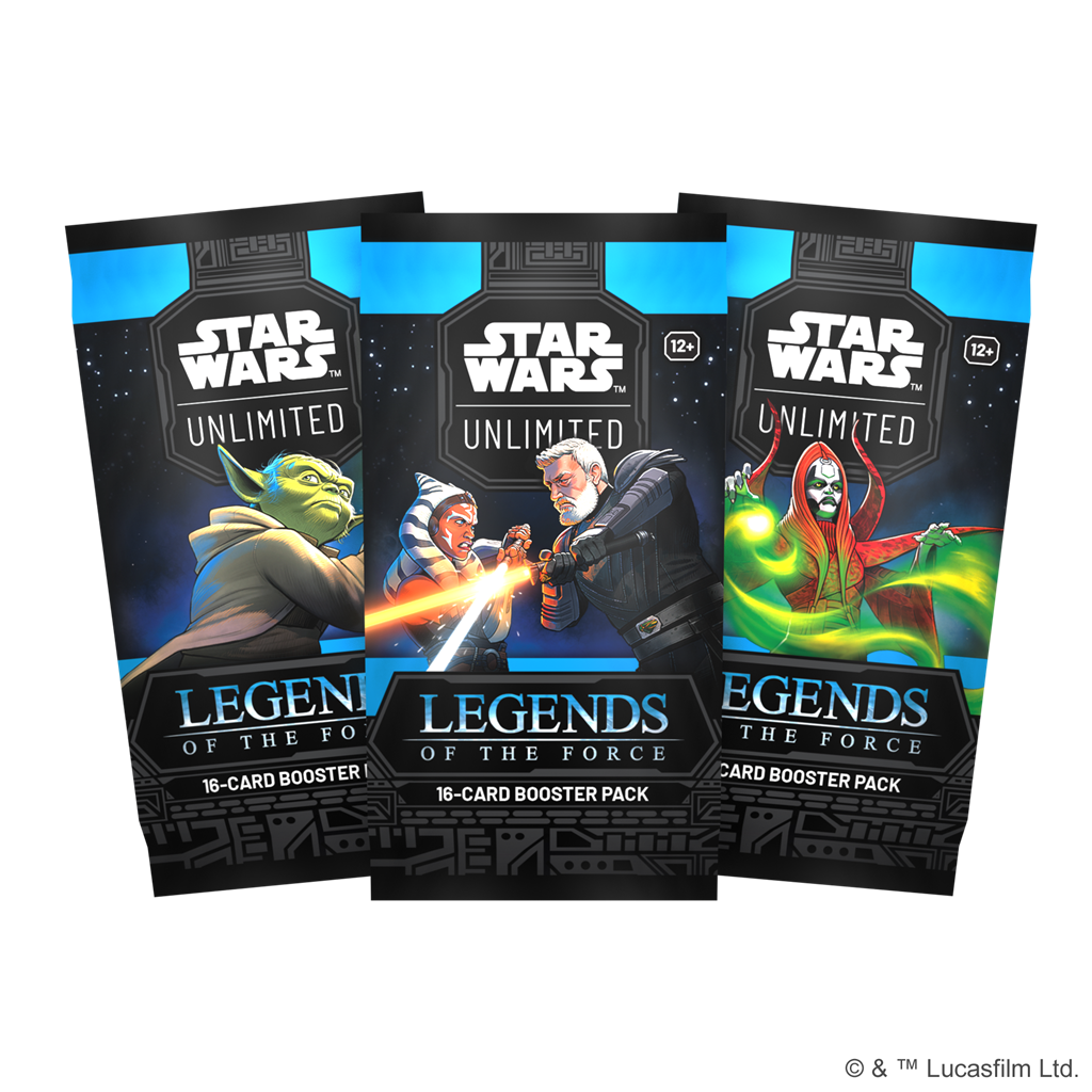 Star Wars Unlimited: Legends of the Force Booster Pack Star Wars Unlimited: Legends of the Force Booster Pack