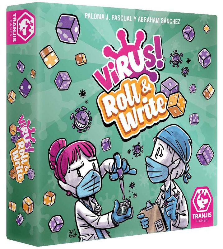 ViRUS! Roll & Write NL