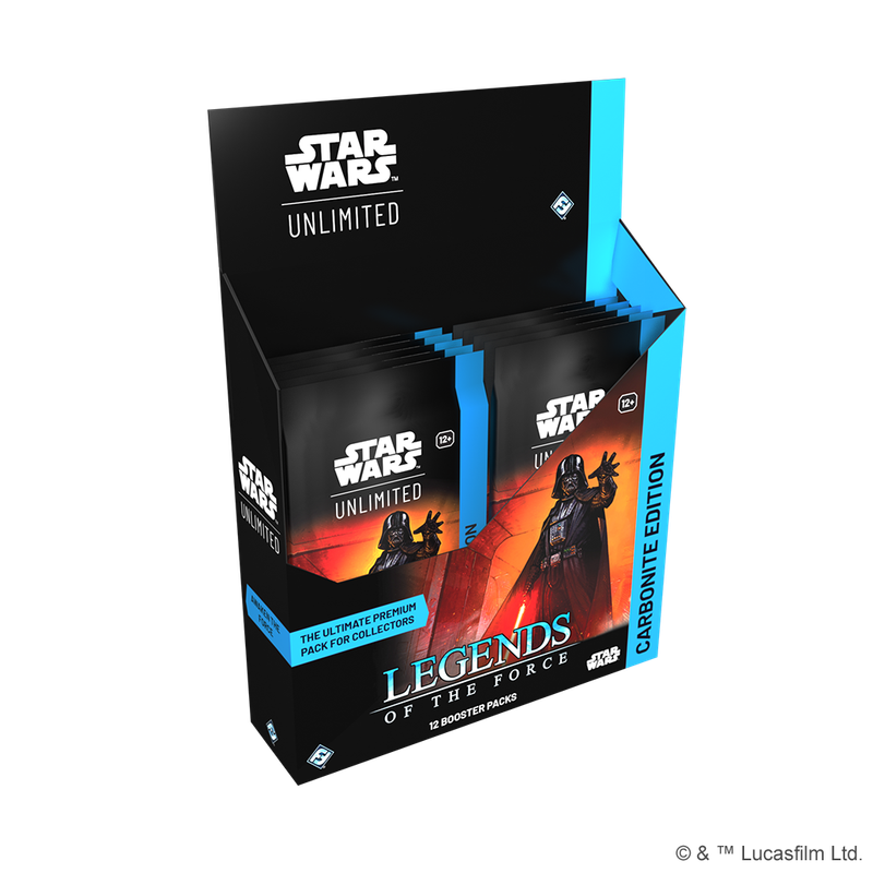 Star Wars Unlimited: Legends of the Force Carbonite Booster Display (Sealed)