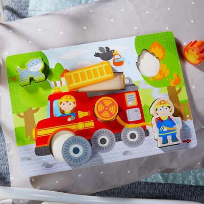 Inlegpuzzel - Brandweerauto