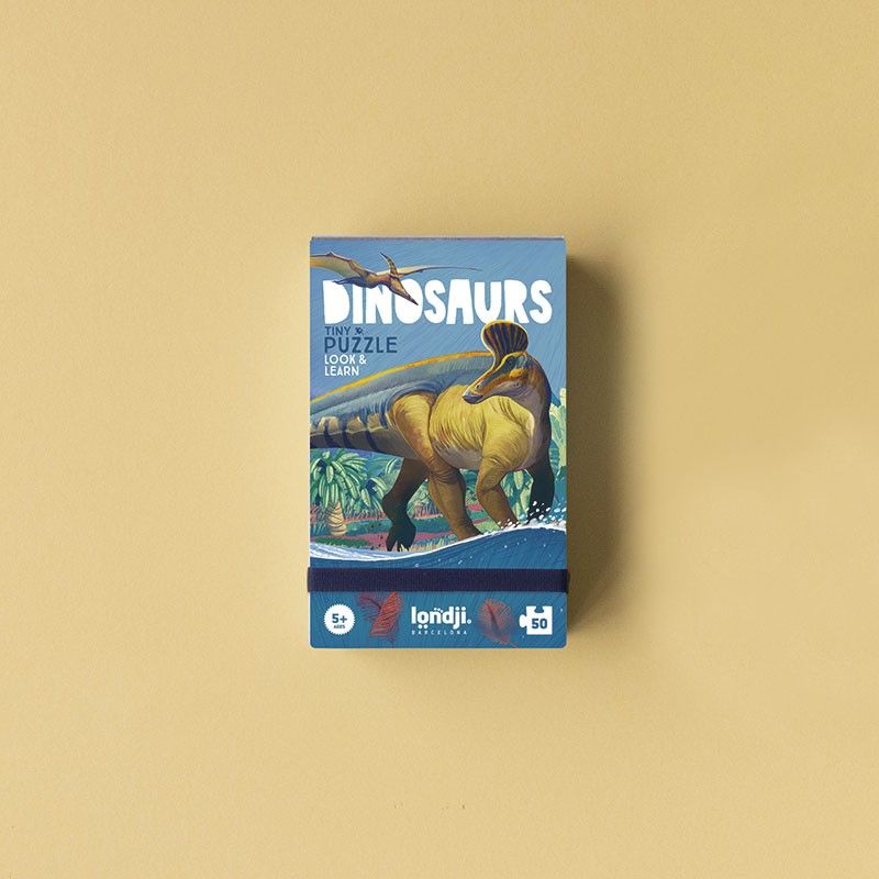 Tiny Puzzel - Dinosaurs (50 pcs)