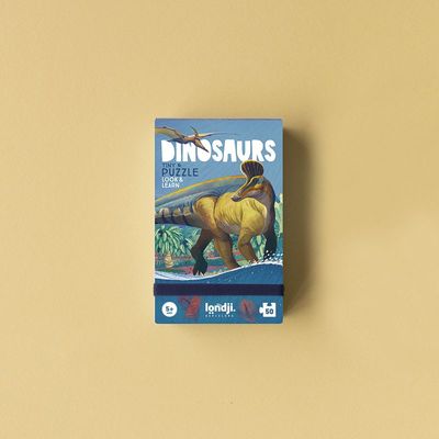 Tiny Puzzel - Dinosaurs (50 pcs) Tiny Puzzel - Dinosaurs (50 pcs)