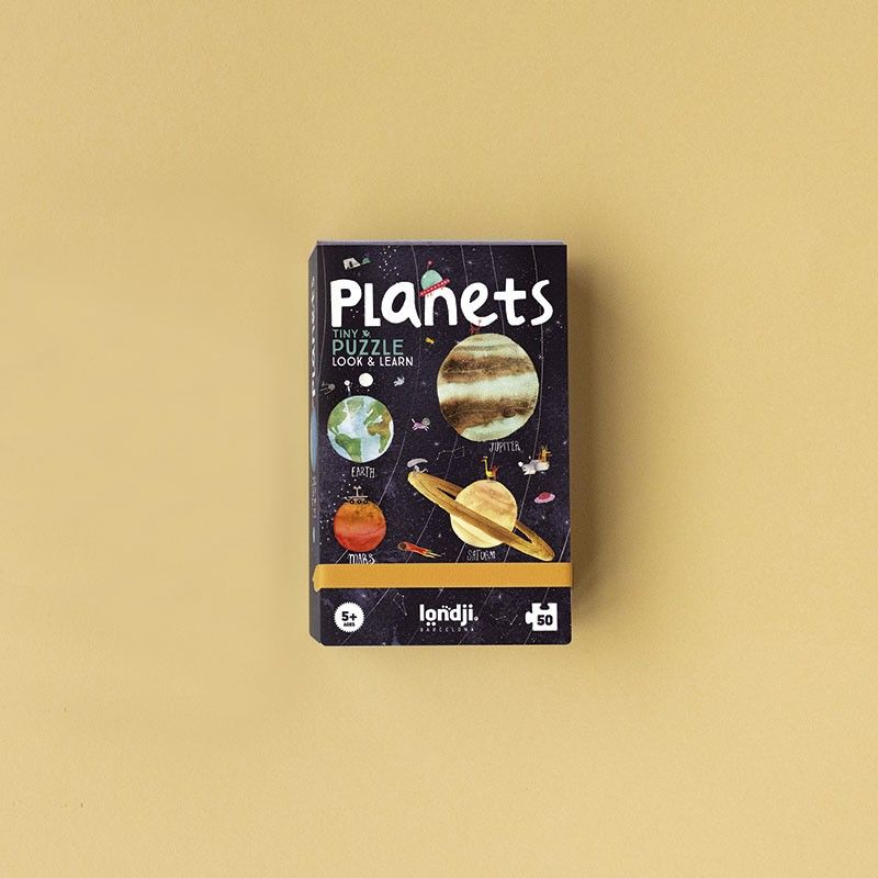 Tiny Puzzel - Planets (50 pcs)