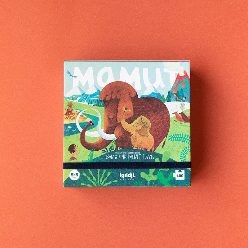Pocket Puzzel - Mamut (100 pcs)