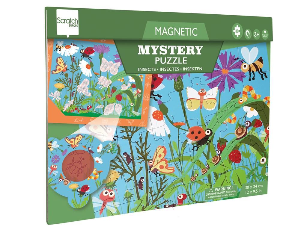 Scratch - Magnetische Mystery Puzzel: Insect