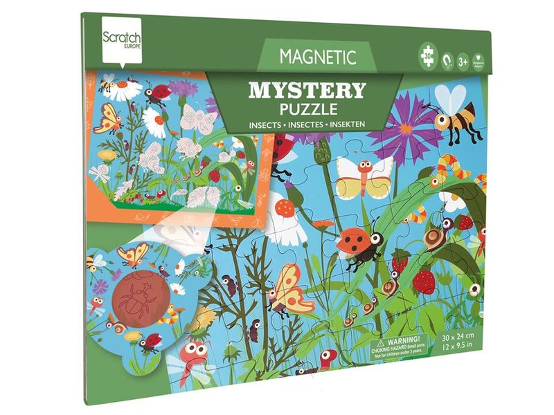 Scratch - Magnetische Mystery Puzzel: Insect