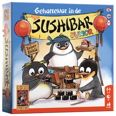 Geharrewar in de Sushibar Junior NL