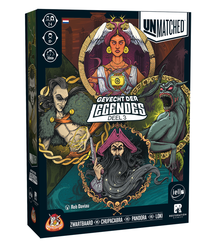 Unmatched: Gevecht der Legendes 3 NL Unmatched: Gevecht der Legendes 3 NL