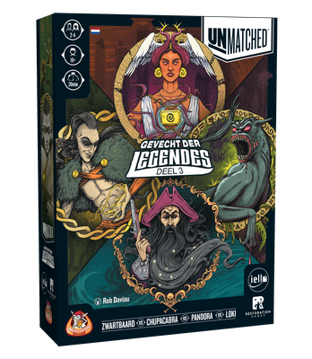 Unmatched: Gevecht der Legendes 3 NL