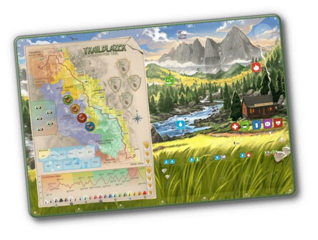 Trailblazer: The John Muir Trail - Playmat