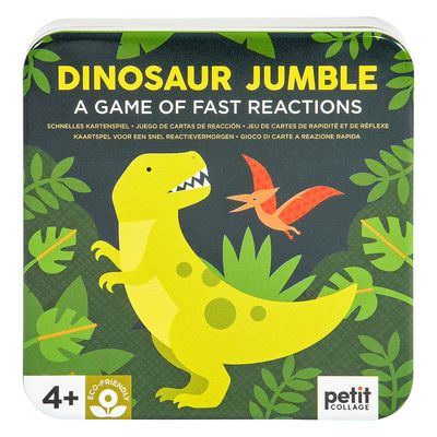 Petit Collage - Jumble Spel: Dinos