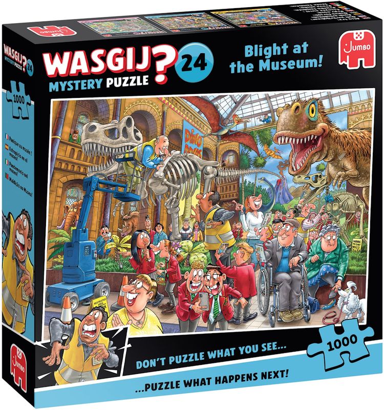 Puzzel - Wasgij Mystery: Blight at the Museum (1000 pcs)
