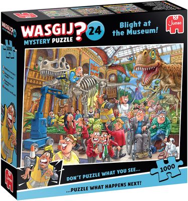 Puzzel - Wasgij Mystery: Blight at the Museum (1000 pcs)