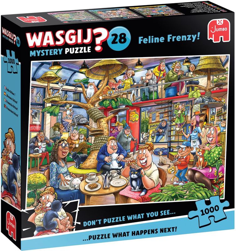 Wasgij Mystery - Kat-en-Muisspel! (1000 pcs)