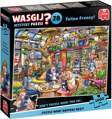 Wasgij Mystery - Kat-en-Muisspel! (1000 pcs)
