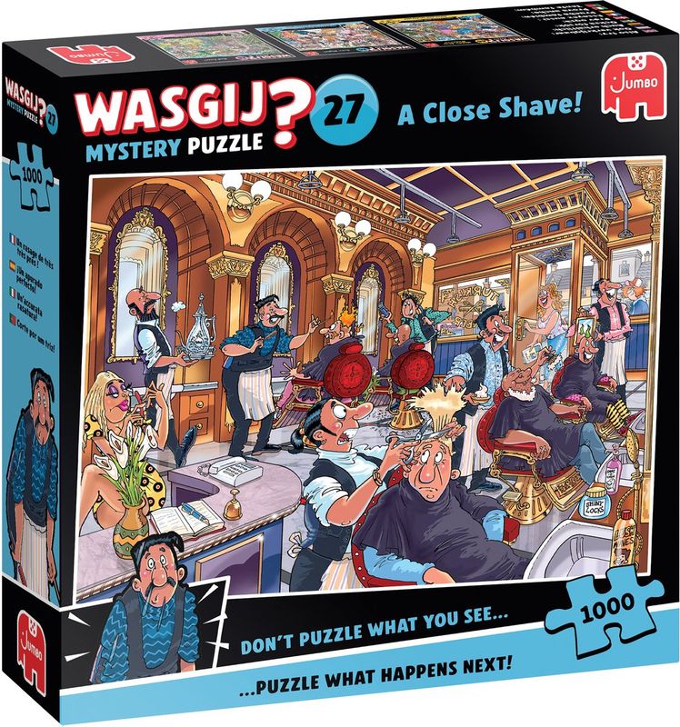 Wasgij Mystery - Vlam In De Pan! (1000 pcs)