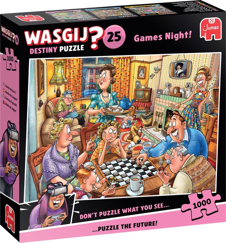 Wasgij Destiny - Spelletjesavond (1000 pcs)