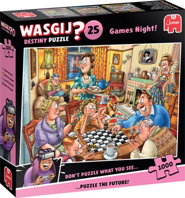 Wasgij Destiny - Spelletjesavond (1000 pcs)