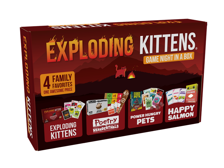 Exploding Kittens: Game Night in a Box NL Exploding Kittens: Game Night in a Box NL