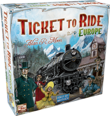 Ticket to Ride Europe EN Ticket to Ride Europe EN