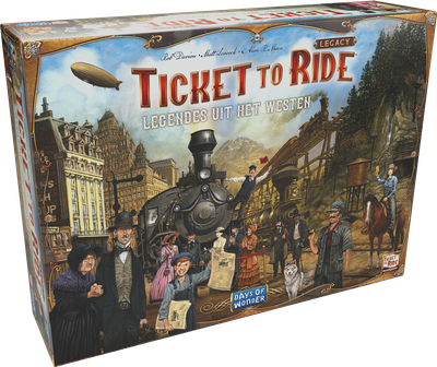Ticket to Ride - Legacy: Legendes Uit Het Westen Ticket to Ride - Legacy: Legendes Uit Het Westen
