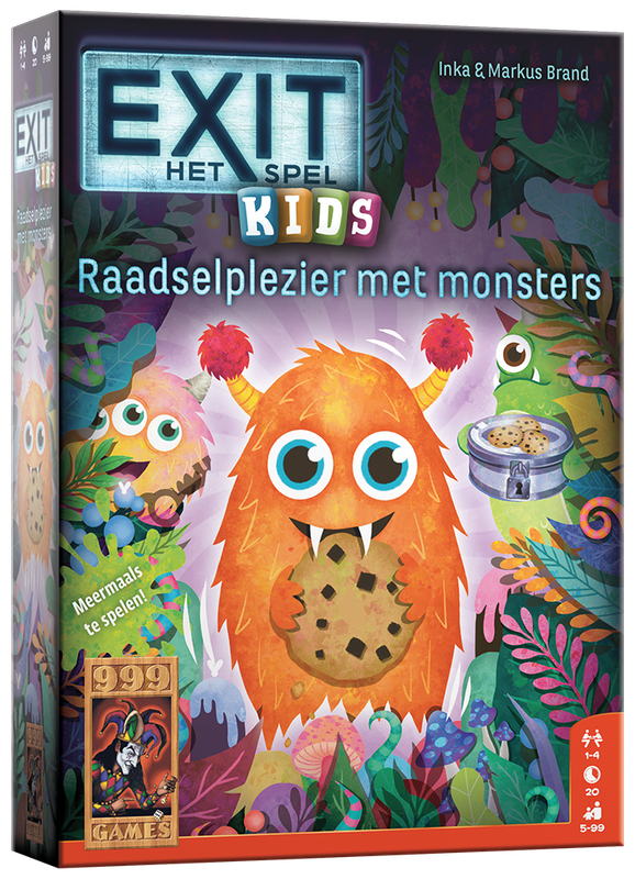 Exit Kids: raadselplezier met monsters Exit Kids: raadselplezier met monsters