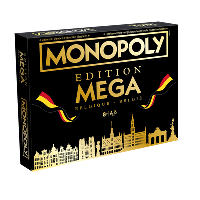 Mega Monopoly Belgium FR/NL Mega Monopoly Belgium FR/NL