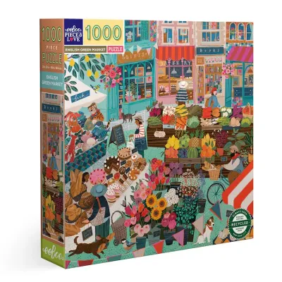 Puzzel - English Green Market (1000 pcs) Puzzel - English Green Market (1000 pcs)