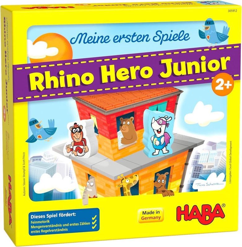 Mijn eerste spellen - Rhino Hero Junior (FR cover)