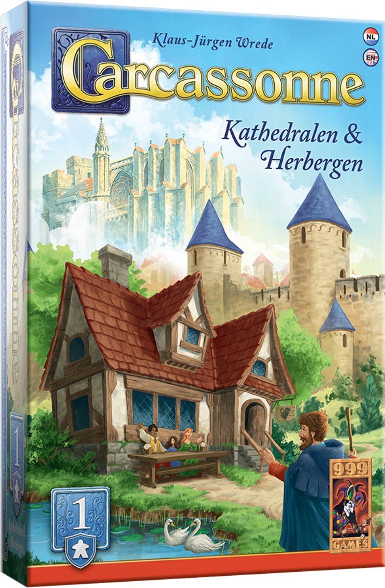 Carcassonne: Kathedralen & Herbergen Uitbreiding Carcassonne: Kathedralen & Herbergen Uitbreiding