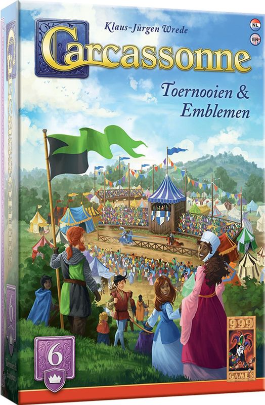 Carcassonne: Toernooien & Emblemen Uitbreiding