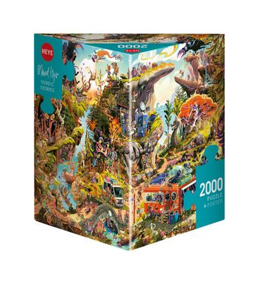 Puzzel - Nordic Stories (2000 pcs) *Triangular Box*